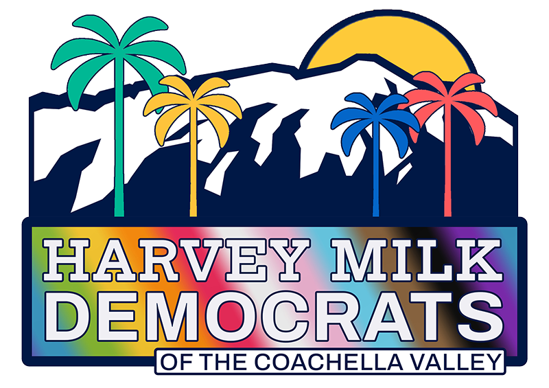 Harvey Milk Democrats of the Coachella Valley logo