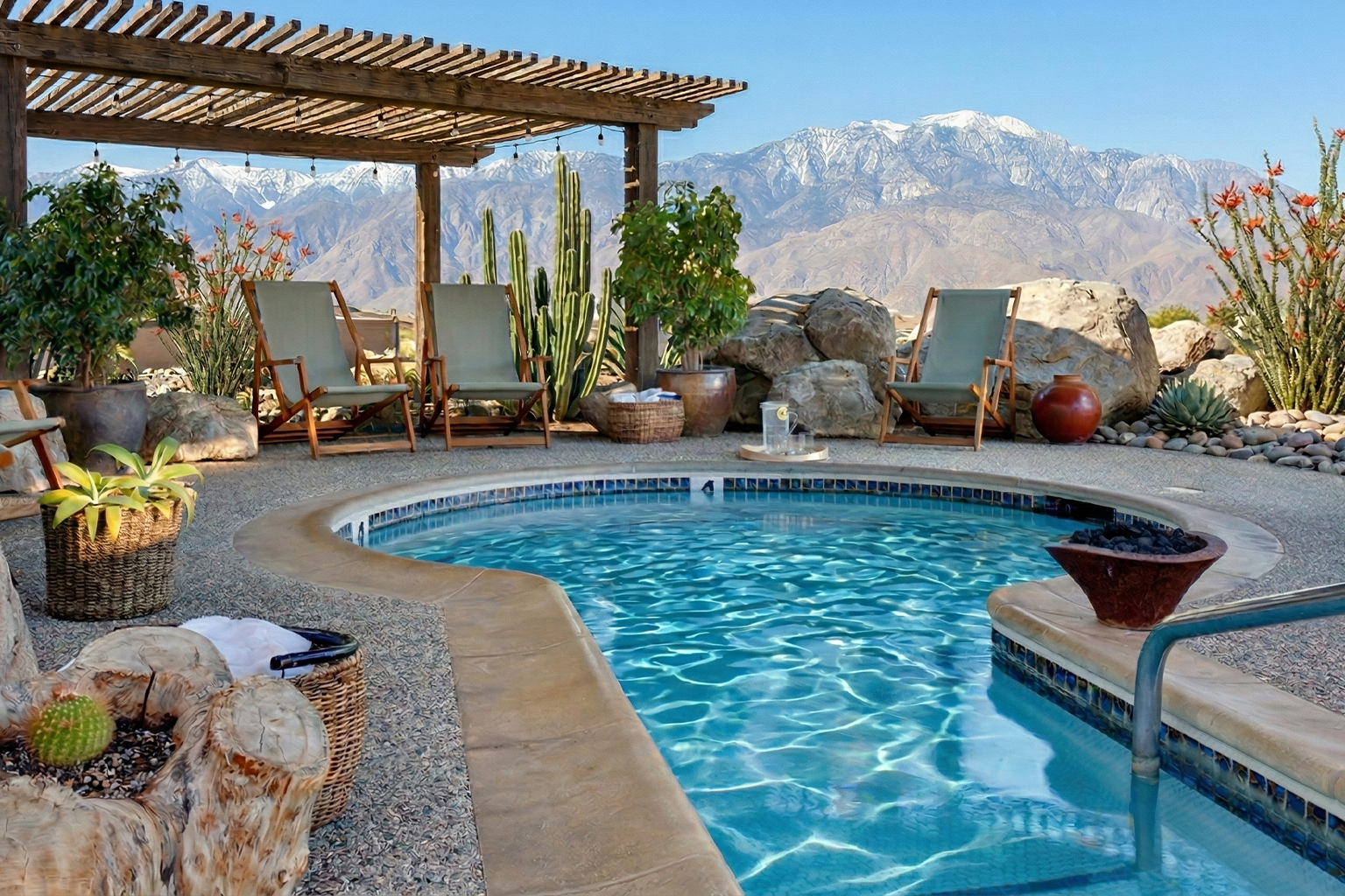 Spa tourism in Desert Hot Springs